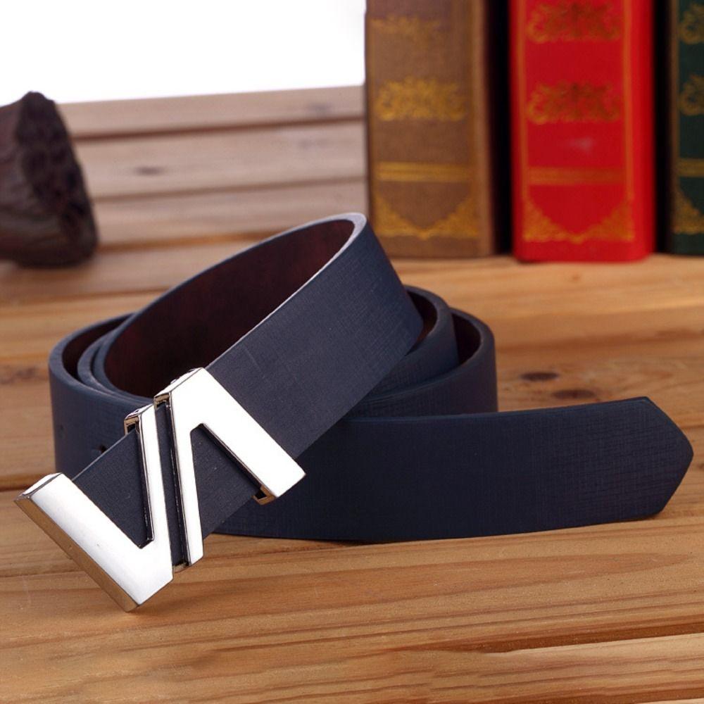 Letter V Leather Belt Versatile Trendy Waistband Waist Decoration Trouser Dress Belts коричневий
Letter V Leather Belt Versatile Trendy Waistband Waist Decoration Trouser Dress Belts коричневий