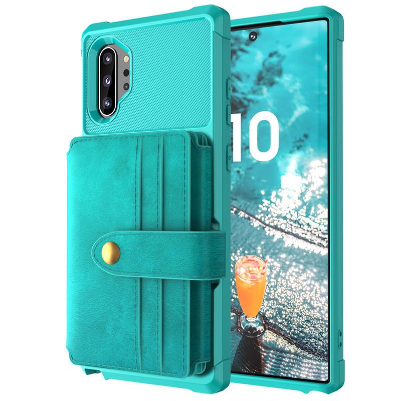 Samsung Note 10 Plus Multi-functional Card Holder Case—Drop-proof & Cross-border Compatible Samsung S20 Plus ціан
Samsung Note 10 Plus Multi-functional Card Holder Case—Drop-proof & Cross-border Compatible Samsung S20 Plus ціан