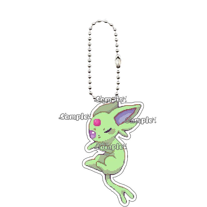 Pixel Kawaii Anime Eevee Sylveon Glaceon Q Version Figure Keychain Accessories Acrylic Charm Cartoon Cute Bag Diy Key Ring Decor about 5cm
Pixel Kawaii Anime Eevee Sylveon Glaceon Q Version Figure Keychain Accessories Acrylic Charm Cartoon Cute Bag Diy Key Ring Decor about 5cm
