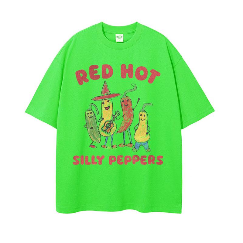 Red Hot Silly Peppers Funny Meme T Shirts Men Women Vintage High Quality Tops Tshirts Male Summer Casual Cozy Oversized Tshirt 3XL
Red Hot Silly Peppers Funny Meme T Shirts Men Women Vintage High Quality Tops Tshirts Male Summer Casual Cozy Oversized Tshirt 3XL