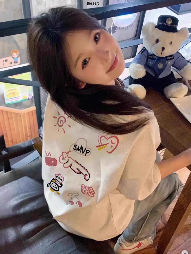 Women s 2025 Summer Cotton Short-Sleeve T-Shirt: Loose Fit, Stylish American Design XXL чорний
Women s 2025 Summer Cotton Short-Sleeve T-Shirt: Loose Fit, Stylish American Design XXL чорний