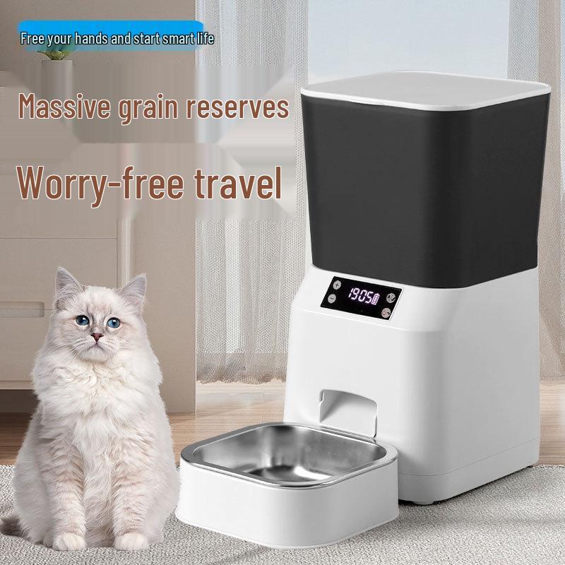 Smartphone-Controlled Automatic Pet Feeder with Timer Button Model
Smartphone-Controlled Automatic Pet Feeder with Timer Button Model