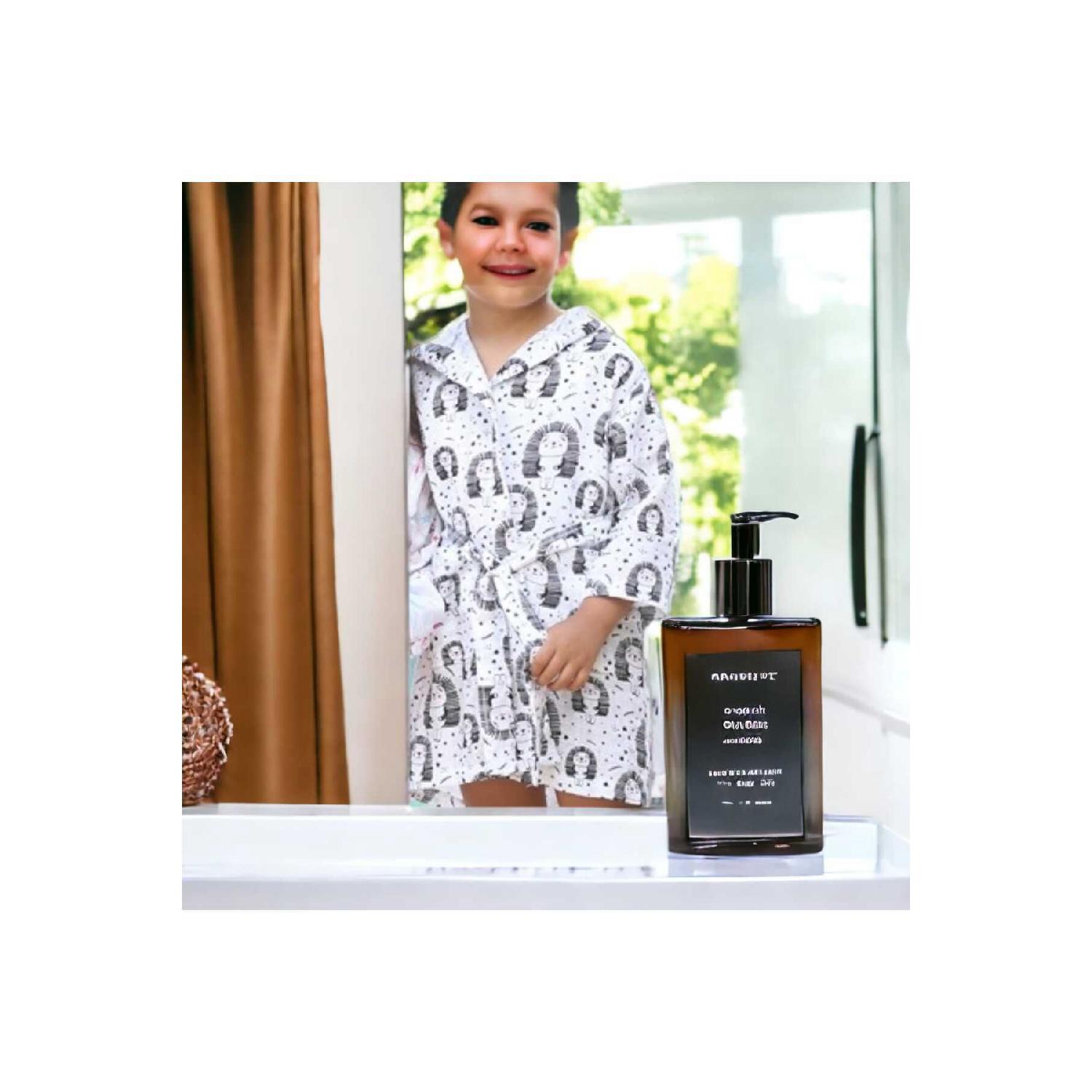 Muslin Children s Bathrobe 100% Cotton Hooded Bathrobe Where Comfort And Elegance Meet! 2-4 Yaş белый
Muslin Children s Bathrobe 100% Cotton Hooded Bathrobe Where Comfort And Elegance Meet! 2-4 Yaş белый