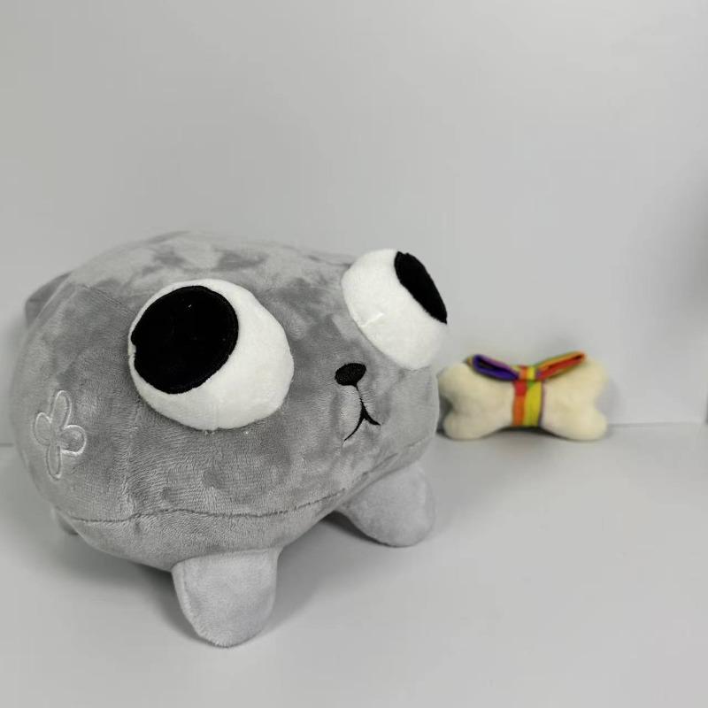 Dandy s World Pebble Plush Toy Cute Gray Slug Character Stuffed Doll with Rainbow Bow Tie Soft Game Plushie for Kids Fan Birthday Gift Home Room Decor 25cm серый
Dandy s World Pebble Plush Toy Cute Gray Slug Character Stuffed Doll with Rainbow Bow Tie Soft Game Plushie for Kids Fan Birthday Gift Home Room Decor 25cm серый