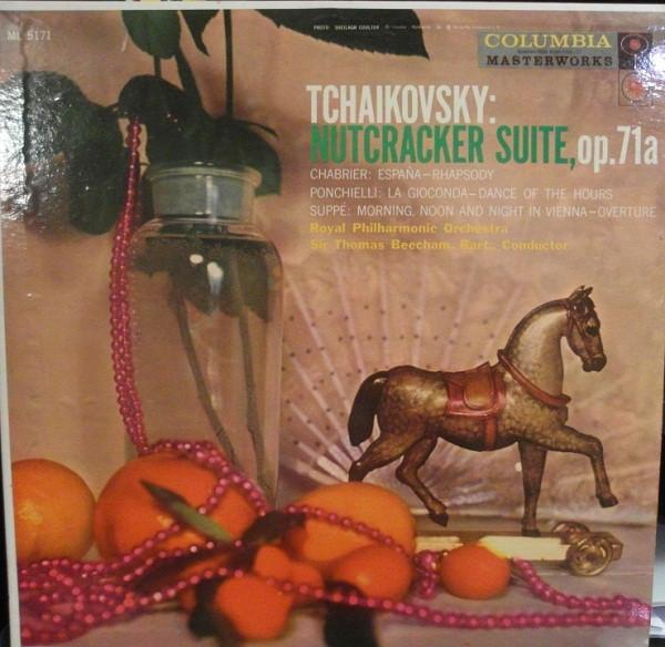 LP Record ROYAL PHILHARMONIC ORCHESTRA SIR T Tchaikovsky Nutcracker Suite Op. 7 ML5171 COLUMBIA MASTE 1956 US Classical Used
LP Record ROYAL PHILHARMONIC ORCHESTRA SIR T Tchaikovsky Nutcracker Suite Op. 7 ML5171 COLUMBIA MASTE 1956 US Classical Used