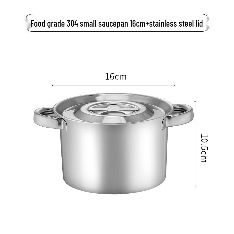 Baisike Likaide 304 Stainless Steel Double-Handle Soup Pot
Baisike Likaide 304 Stainless Steel Double-Handle Soup Pot