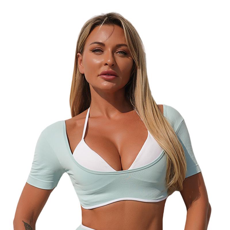 Women s Color Block Yoga Bandeau Top with Built-in Padding - Quick-drying & Breathable Medium
Women s Color Block Yoga Bandeau Top with Built-in Padding - Quick-drying & Breathable Medium
