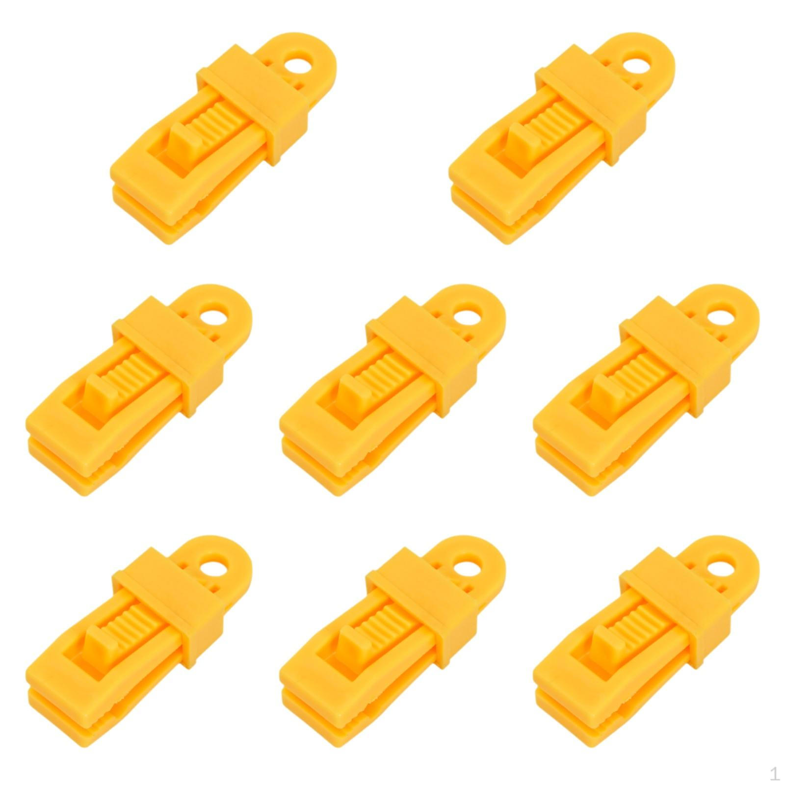 8 Pieces Tarp Clips Cover Fasteners Camping Gear Lock Grip Hold Down Outdoor Tent Buckles жёлтый
8 Pieces Tarp Clips Cover Fasteners Camping Gear Lock Grip Hold Down Outdoor Tent Buckles жёлтый