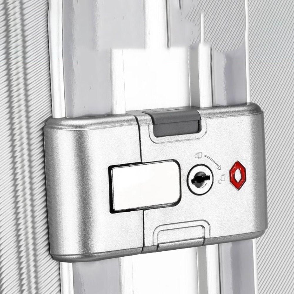 Black Silver Suitcase Lock Buckle Repacement Travel Bag Key Lock Portable Luggage Paasword Lock black-paddle lock
Black Silver Suitcase Lock Buckle Repacement Travel Bag Key Lock Portable Luggage Paasword Lock black-paddle lock