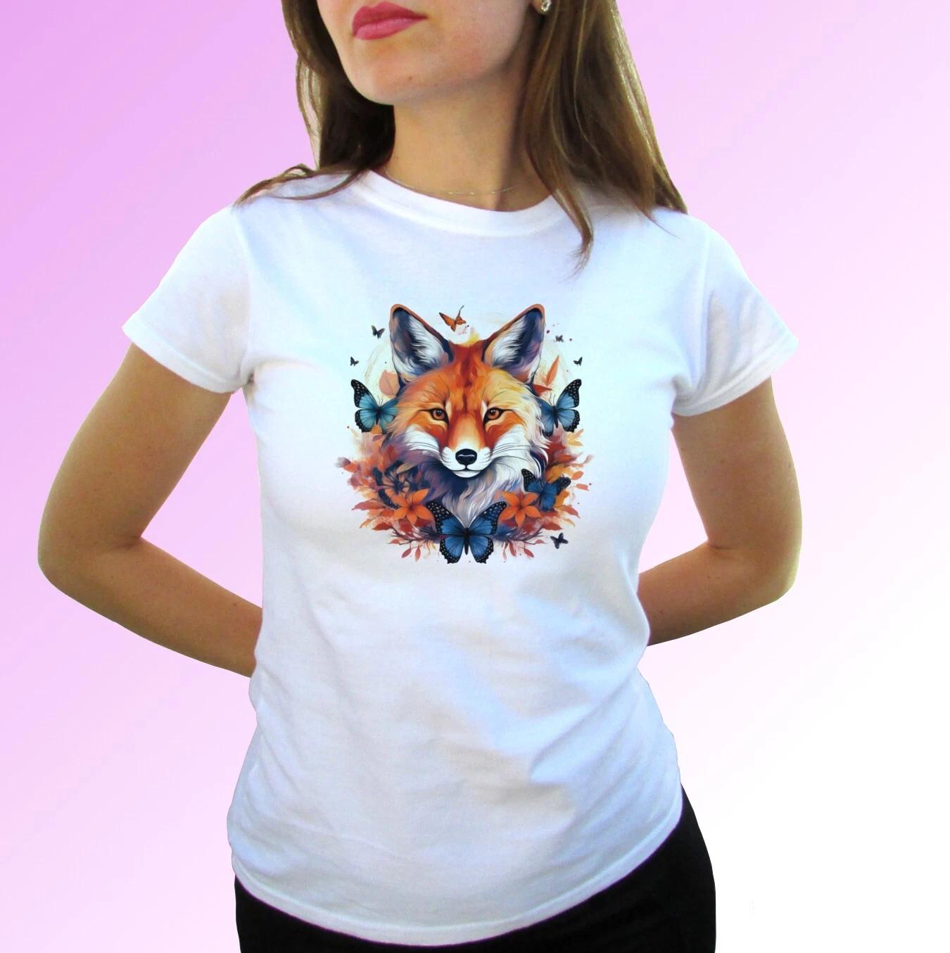 Fox Butterfly kids boys T-Shirt fantasy top animal tee gift s s kids baby size 110
Fox Butterfly kids boys T-Shirt fantasy top animal tee gift s s kids baby size 110