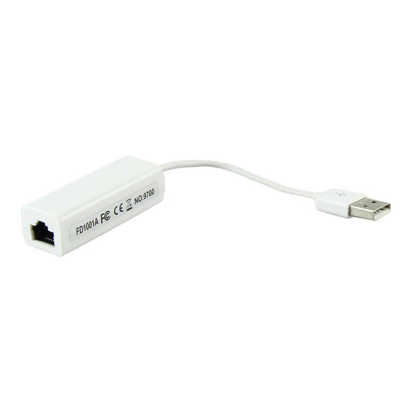 Адаптер Usb2.0 USB до Ethernet 10/100 Мбіт/с Мережева карта Rj45 Адаптер локальної мережі
Адаптер Usb2.0 USB до Ethernet 10/100 Мбіт/с Мережева карта Rj45 Адаптер локальної мережі