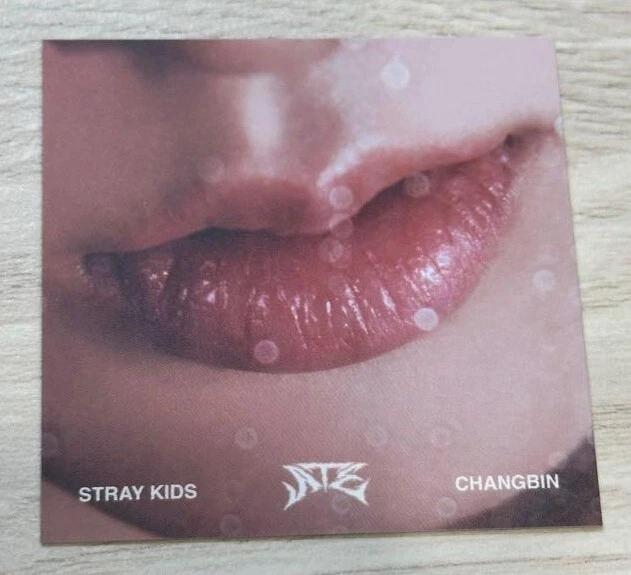 Stray Kids МІНІ-АЛЬБОМ ATE ФОТОКАРТКА З АЛЬБОМУ ОФІЦІЙНА CHANGBIN / LIP CARD
Stray Kids МІНІ-АЛЬБОМ ATE ФОТОКАРТКА З АЛЬБОМУ ОФІЦІЙНА CHANGBIN / LIP CARD