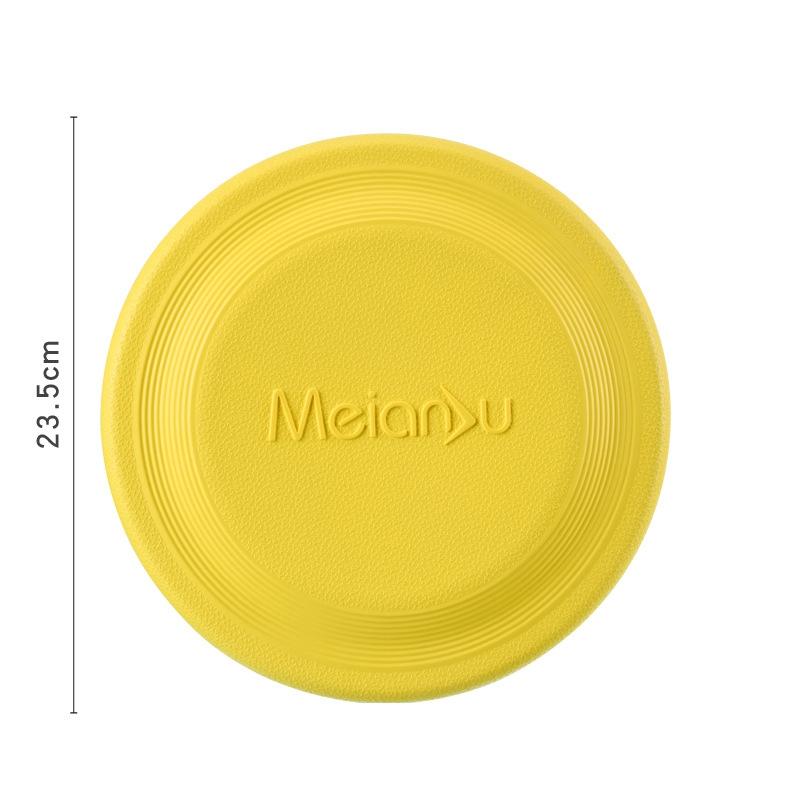 Dog Flying Discs Soft Non-Slip Dog Flying Disc Silicone Game Flying Discs Anti-Chew Dog Toy Puppy Training Interactive Funny Toy 23.5cm жовтий
Dog Flying Discs Soft Non-Slip Dog Flying Disc Silicone Game Flying Discs Anti-Chew Dog Toy Puppy Training Interactive Funny Toy 23.5cm жовтий