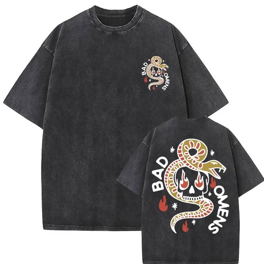 Rock Band Bad Omens Do You Feel Love Tour Vintage Washed Tshirt Men Women Clothing High Quality Cotton Oversized T Shirts S
Rock Band Bad Omens Do You Feel Love Tour Vintage Washed Tshirt Men Women Clothing High Quality Cotton Oversized T Shirts S