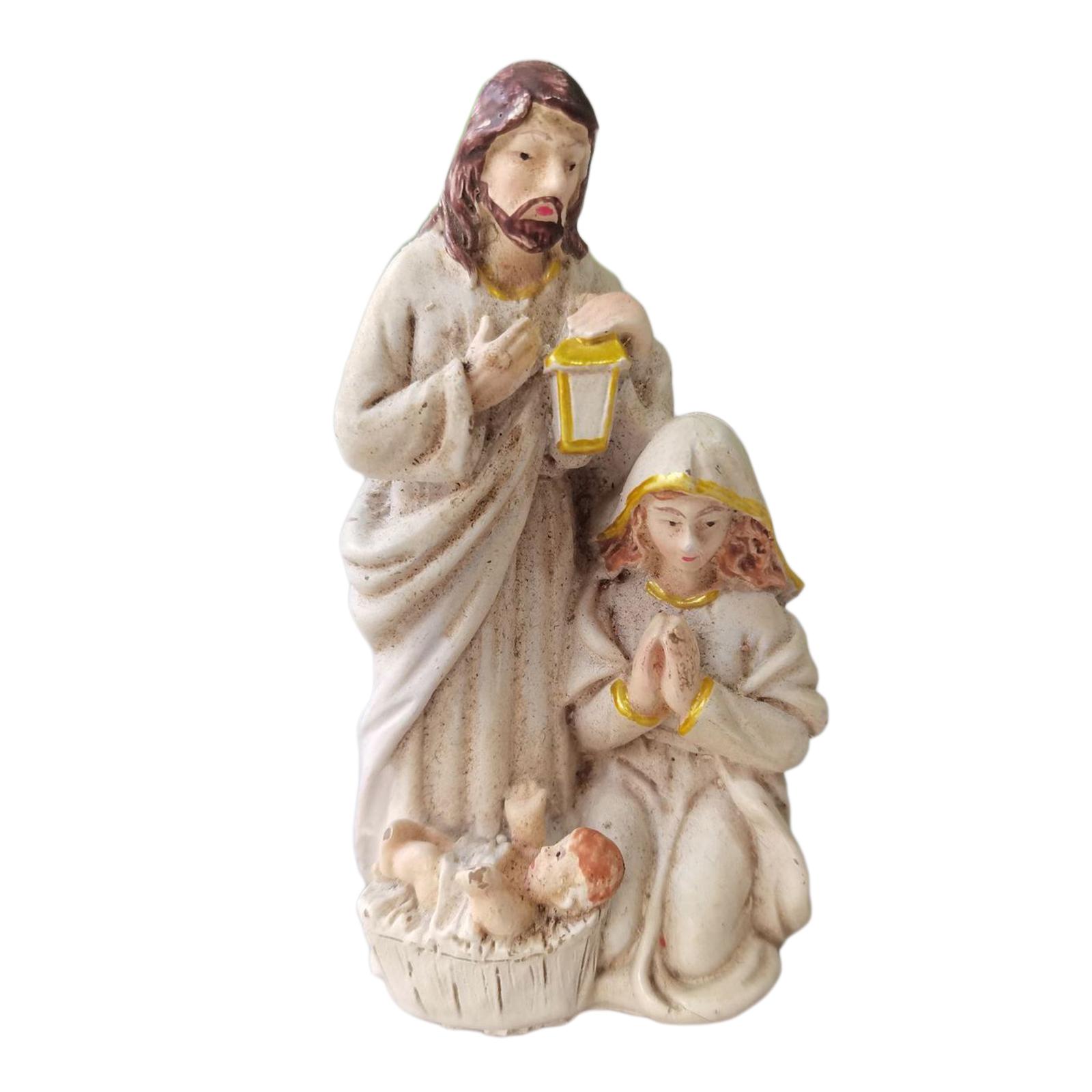 Christ Nativity Statues Scene Set Birth of Jesus Figurine for Car Decoration D
Christ Nativity Statues Scene Set Birth of Jesus Figurine for Car Decoration D