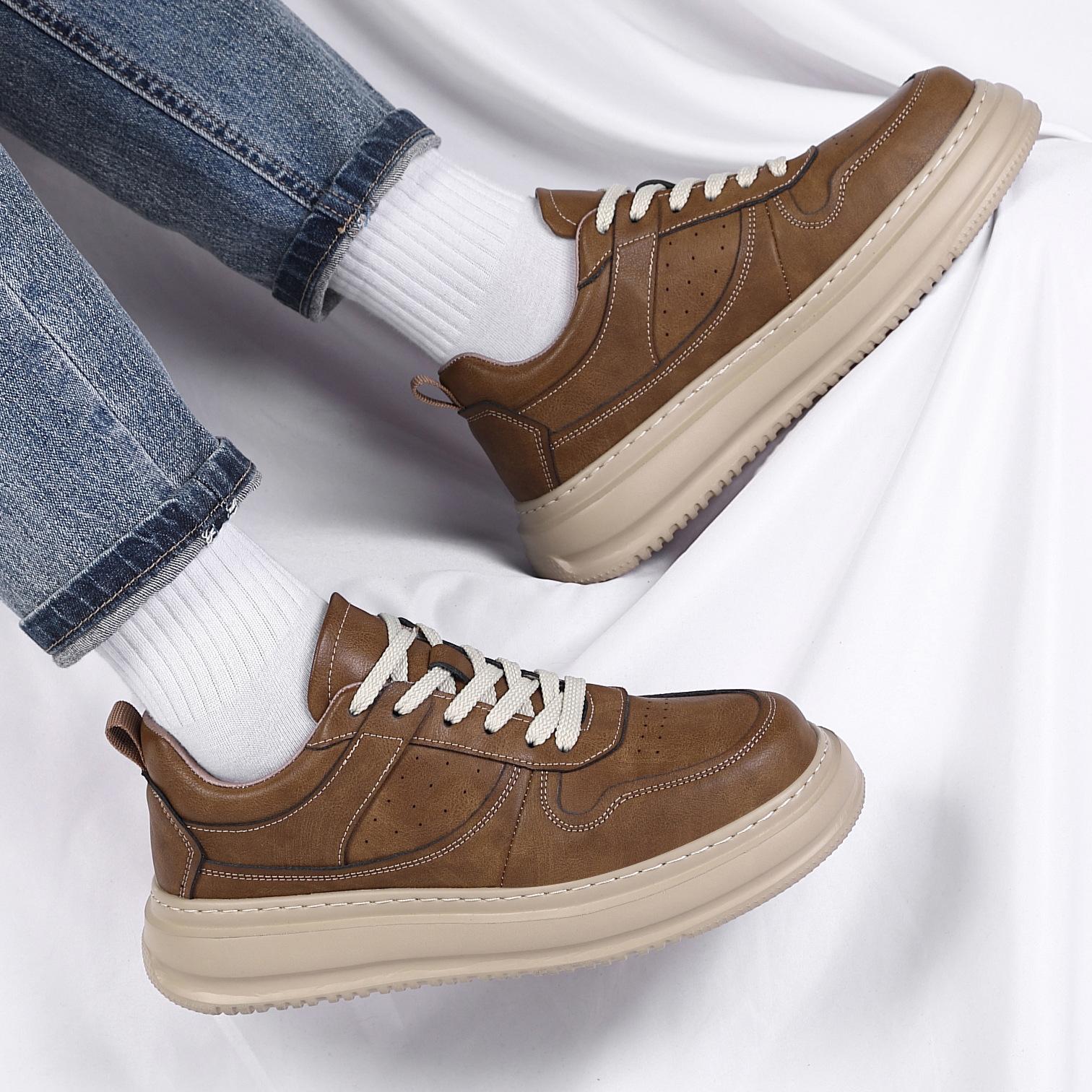 Leather shoes men s 2025 spring and autumn new low-top retro board shoes comfortable height increase breathable leather surface sports leisure board 38 жёлтый
Leather shoes men s 2025 spring and autumn new low-top retro board shoes comfortable height increase breathable leather surface sports leisure board 38 жёлтый