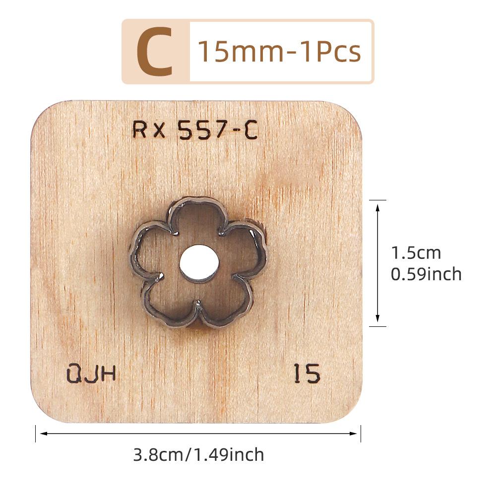 1pcs Leather Cutting Die DIY Flower Petal Cutter Knife Leather Keychain Making Mold Die Leather Craftwork Punching Die
1pcs Leather Cutting Die DIY Flower Petal Cutter Knife Leather Keychain Making Mold Die Leather Craftwork Punching Die