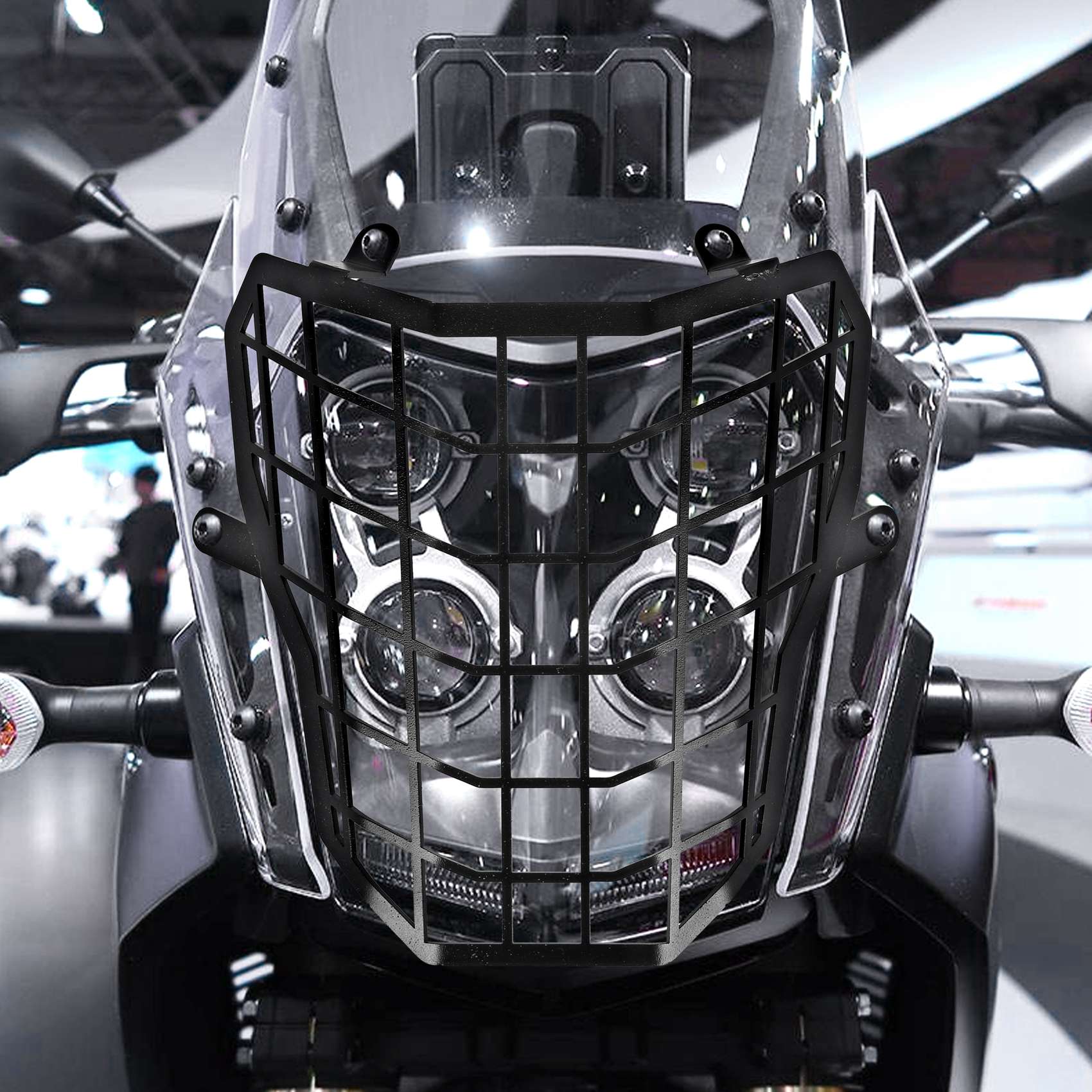 Motorcycle Headlight Guard Protector Cover Protection Grill For XT 660 Z Tenere XT660Z 2007-2017-A87Q чорний
Motorcycle Headlight Guard Protector Cover Protection Grill For XT 660 Z Tenere XT660Z 2007-2017-A87Q чорний