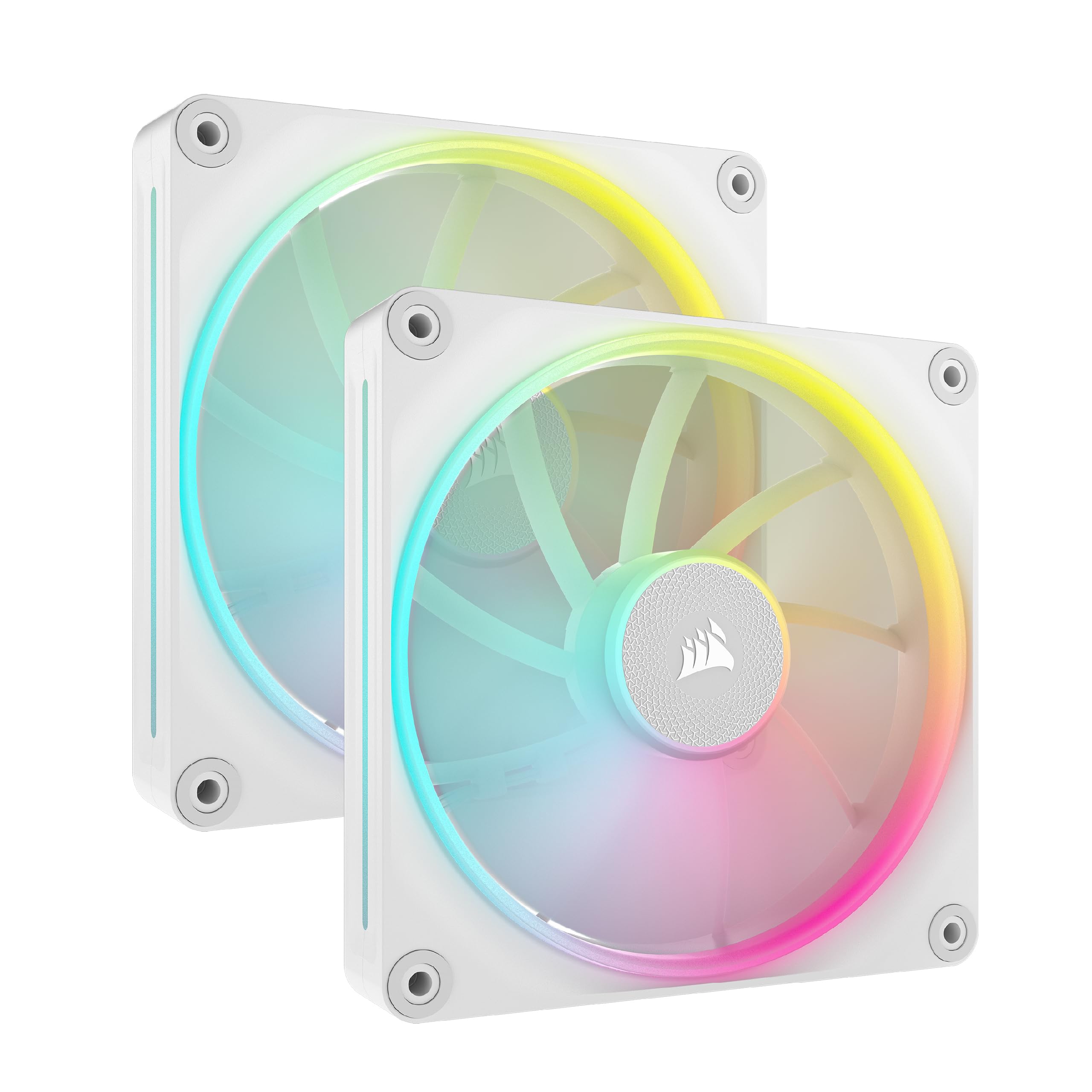 CORSAIR iCUE LINK LX140 RGB Starter Kit 140mm PWM PC Case Fan Dual Light Loop Dual Pack White CO-9051032-WW білий
CORSAIR iCUE LINK LX140 RGB Starter Kit 140mm PWM PC Case Fan Dual Light Loop Dual Pack White CO-9051032-WW білий