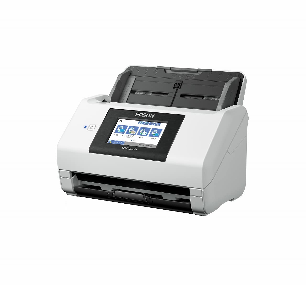 Epson Scanner A4 sheet feed scanner touch DS-790WN (45 sheets/min, wired/wireless LAN, 4.3-inch panel) білий
Epson Scanner A4 sheet feed scanner touch DS-790WN (45 sheets/min, wired/wireless LAN, 4.3-inch panel) білий