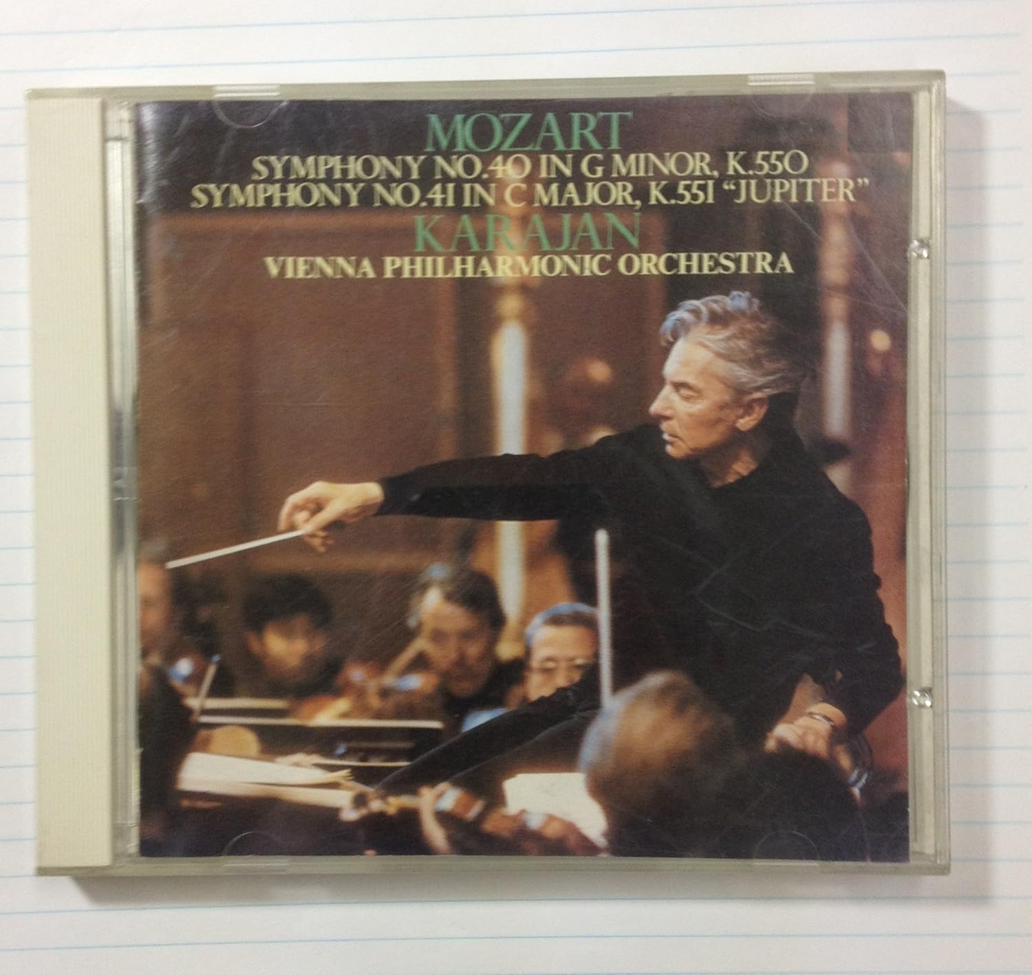 CD VIENNA PHILHARMONIC ORCHESTRA, MOZA - Symphony No. 40 in G minor 230E51003 Japan Classical Used
CD VIENNA PHILHARMONIC ORCHESTRA, MOZA - Symphony No. 40 in G minor 230E51003 Japan Classical Used