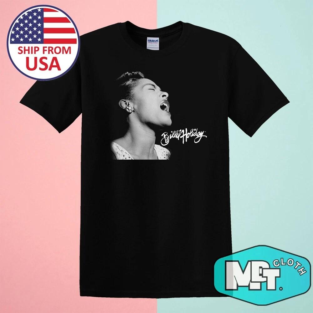 Billie Holiday Men s Black Size S-5XL 2XL
Billie Holiday Men s Black Size S-5XL 2XL