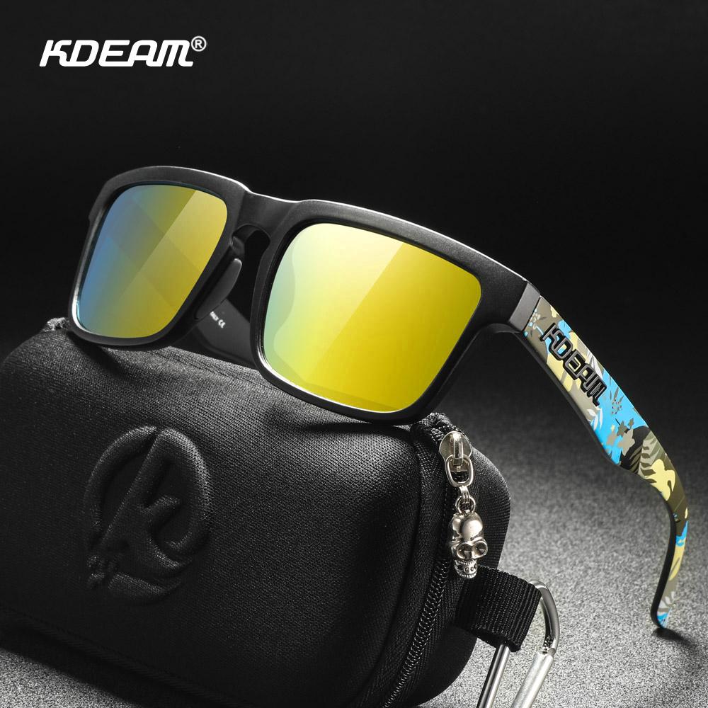 New KDEAM Brand High Quality Square Polarized Sun Glasses Men Vintage Sunglasses Fashion Women Shades Mirrored Lenses With Case With Package
New KDEAM Brand High Quality Square Polarized Sun Glasses Men Vintage Sunglasses Fashion Women Shades Mirrored Lenses With Case With Package