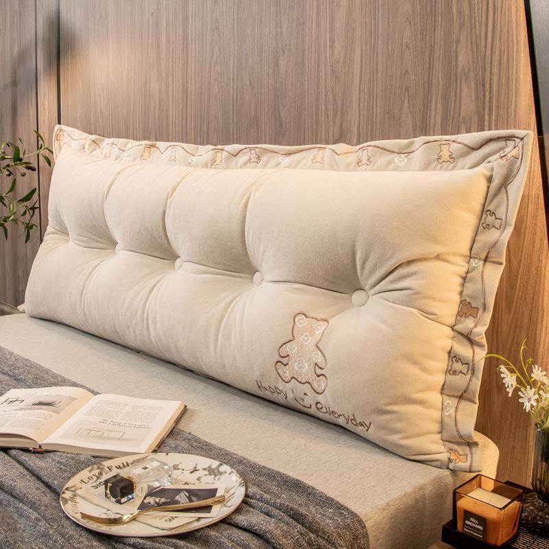 Headboard Cushion Tatami Backrest Cushions Modern Elegant Plush Aesthetic Cushion Relaxing Ergonomic Luxury Ornamental Cushions 100X15X60CM білий
Headboard Cushion Tatami Backrest Cushions Modern Elegant Plush Aesthetic Cushion Relaxing Ergonomic Luxury Ornamental Cushions 100X15X60CM білий