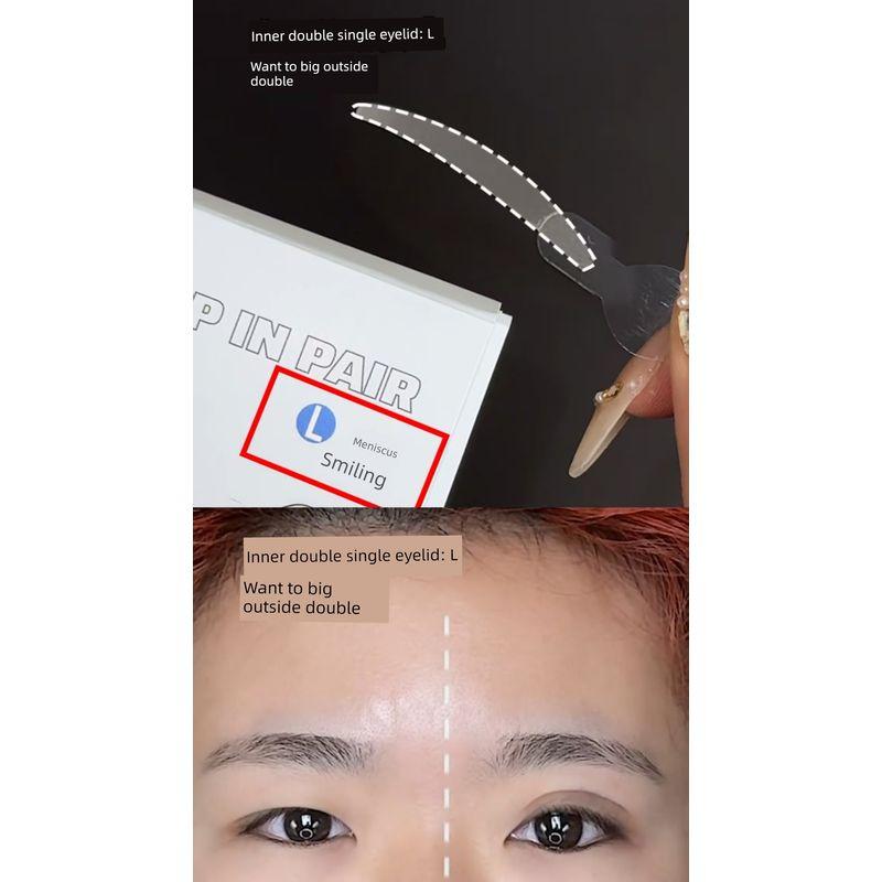 One Step into Two! Dyed Language Handle Double Eyelid Stickers Naturally Invisible Comes with Aid Swollen Eye Bubble inside Double Single-Sided Female L. # Crescent Smile Single Sided
One Step into Two! Dyed Language Handle Double Eyelid Stickers Naturally Invisible Comes with Aid Swollen Eye Bubble inside Double Single-Sided Female L. # Crescent Smile Single Sided