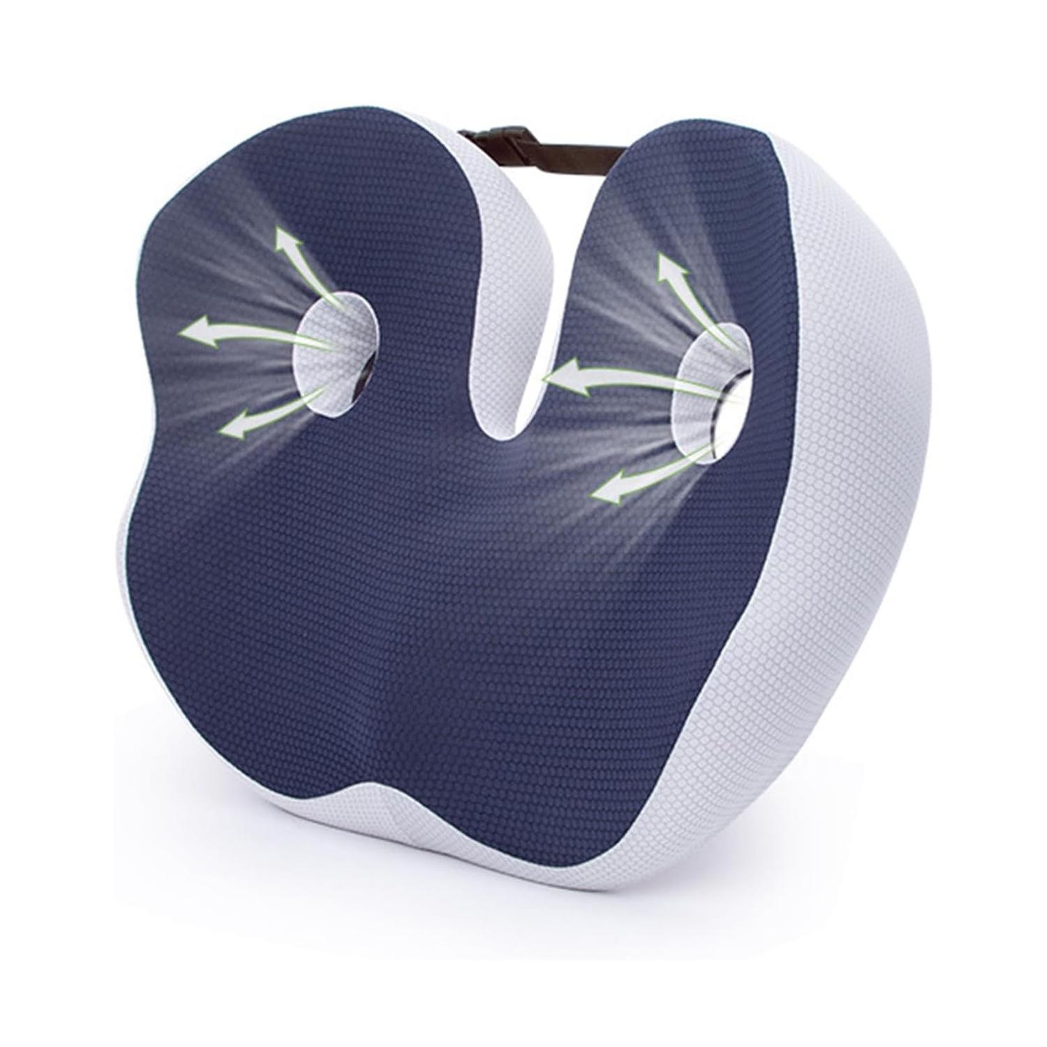 1pc Shape memory foam orthopedic cushion, ergonomic coccyx cushion, adjustable seat cushion width, for the office,car синий
1pc Shape memory foam orthopedic cushion, ergonomic coccyx cushion, adjustable seat cushion width, for the office,car синий
