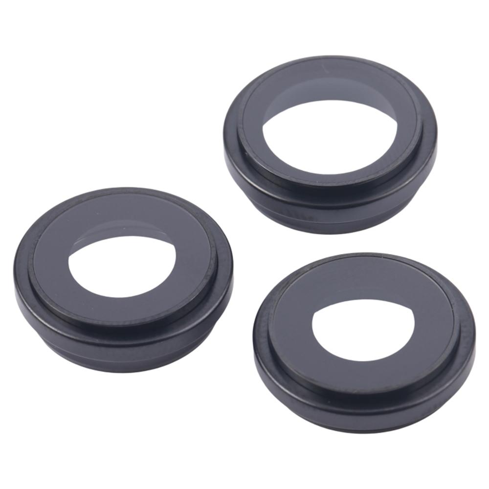 For iPhone 16 Pro 1 Set Rear Camera Rim Lens Cover with Adhesive Sticker (Without Logo) Black
For iPhone 16 Pro 1 Set Rear Camera Rim Lens Cover with Adhesive Sticker (Without Logo) Black
