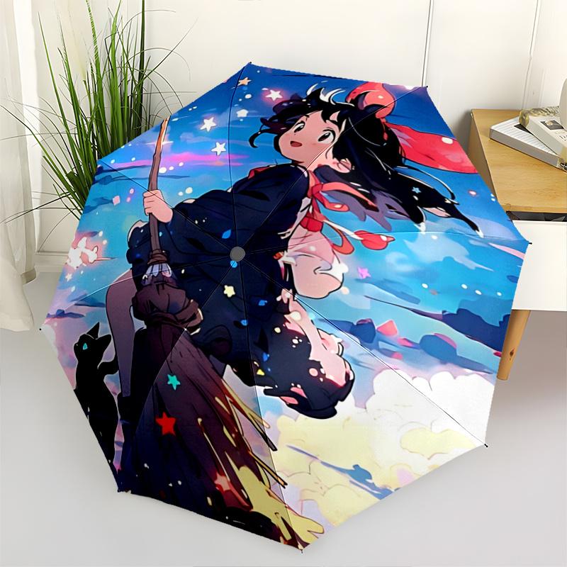 1pc Starry Night Witch Broomstick Umbrella Automatic Opening/Closing, Foldable Design, Outdoor Use, Festival Gift for Fans, Travelers, Everyday U
1pc Starry Night Witch Broomstick Umbrella Automatic Opening/Closing, Foldable Design, Outdoor Use, Festival Gift for Fans, Travelers, Everyday U