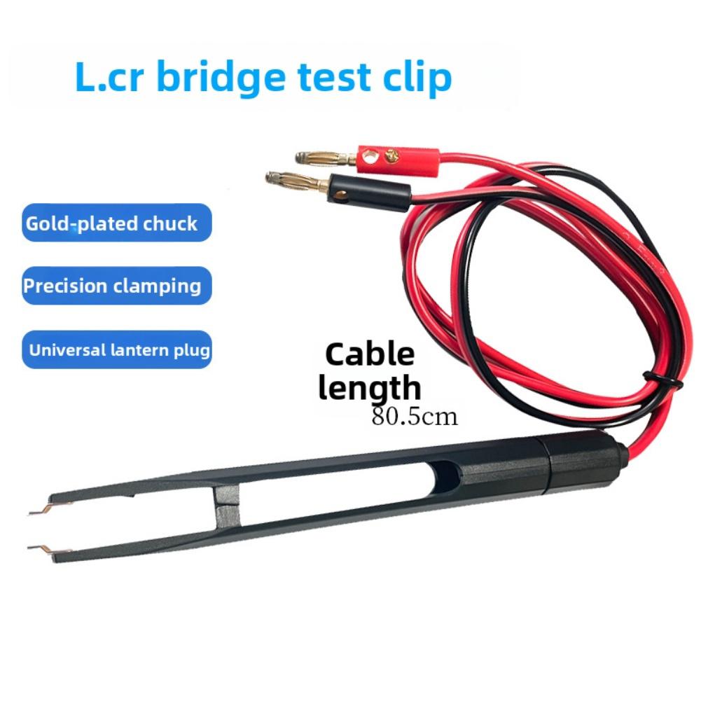 LCR test leads for SMD chip fixtures compatible with LCZ digital bridge fourwire 80 5cm cable secure clamping design China Mainland
LCR test leads for SMD chip fixtures compatible with LCZ digital bridge fourwire 80 5cm cable secure clamping design China Mainland