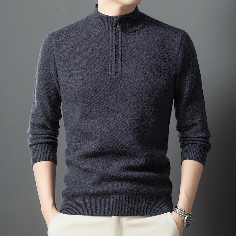 Men s Winter Stand Collar Zipper Knitwear - Middle-Aged Warmth Boutique Fashion High-End Feel M 95-110 Jin чорний колір сірий
Men s Winter Stand Collar Zipper Knitwear - Middle-Aged Warmth Boutique Fashion High-End Feel M 95-110 Jin чорний колір сірий
