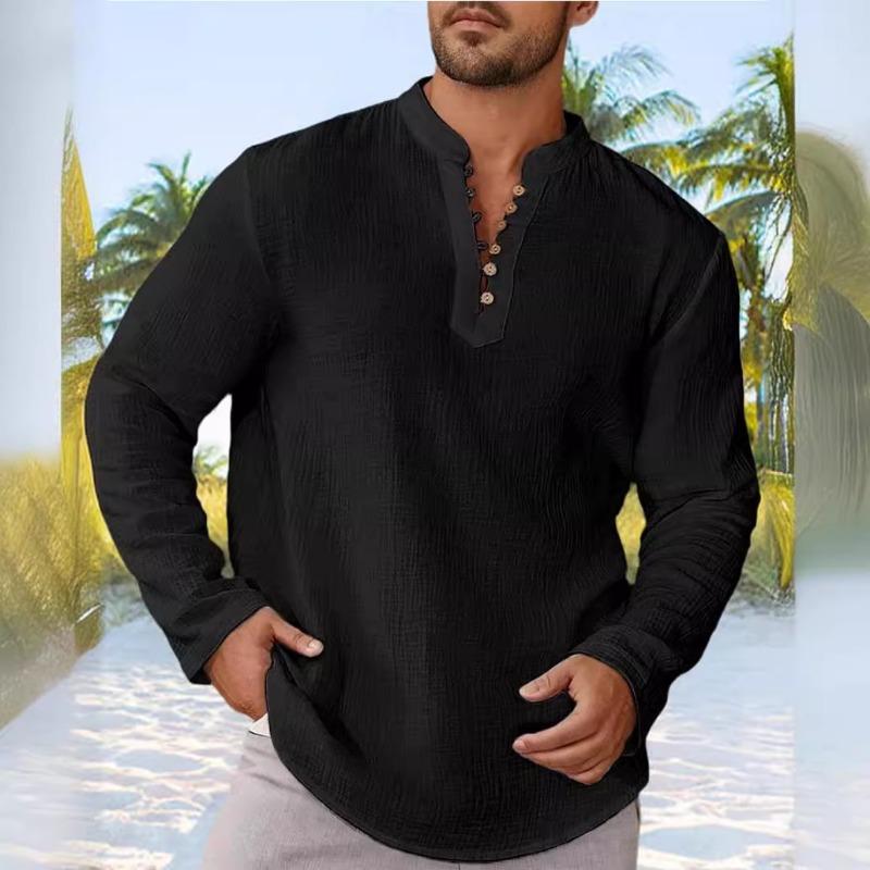 Men s Cross-Border Shirt Button Casual Summer Shirt Sleeve Plain Daily Vacation Clothing S небо синє кольору
Men s Cross-Border Shirt Button Casual Summer Shirt Sleeve Plain Daily Vacation Clothing S небо синє кольору