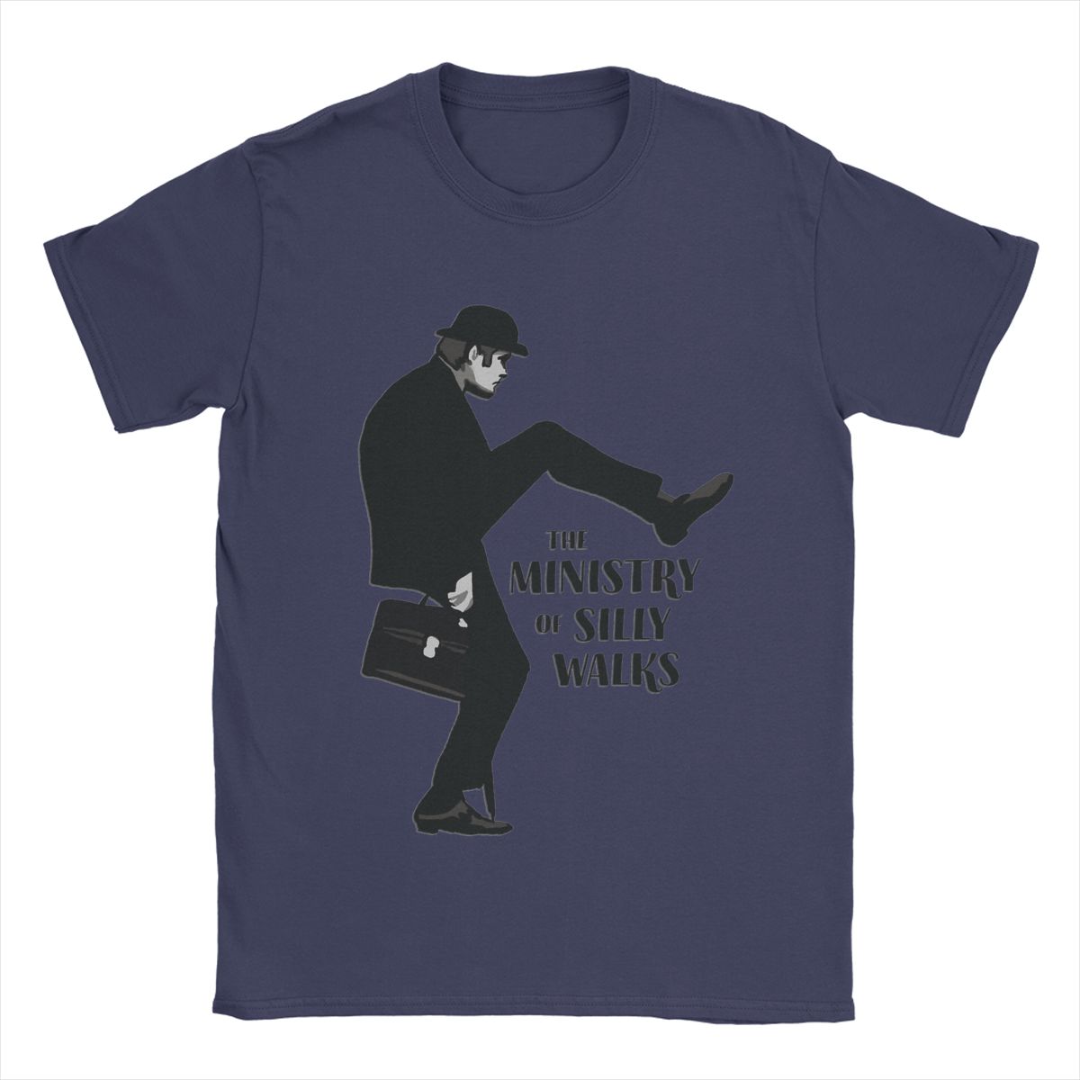 Fashion Monty Python The Ministry Of Silly Walks T-Shirt for Men 100% Cotton T Shirts Short Sleeve Tee Shirt New Arrival Clothes 4XL
Fashion Monty Python The Ministry Of Silly Walks T-Shirt for Men 100% Cotton T Shirts Short Sleeve Tee Shirt New Arrival Clothes 4XL