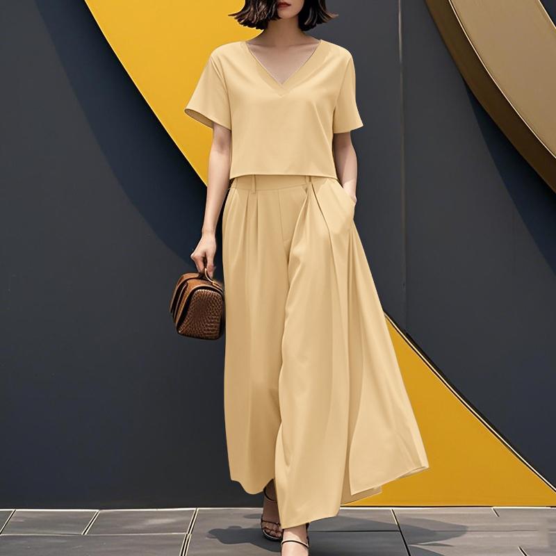 ZANZEA Женский комплект из блузки с коротким рукавом и брюк с широкими штанинами, летний костюм-двойка 5XL хаки
ZANZEA Женский комплект из блузки с коротким рукавом и брюк с широкими штанинами, летний костюм-двойка 5XL хаки