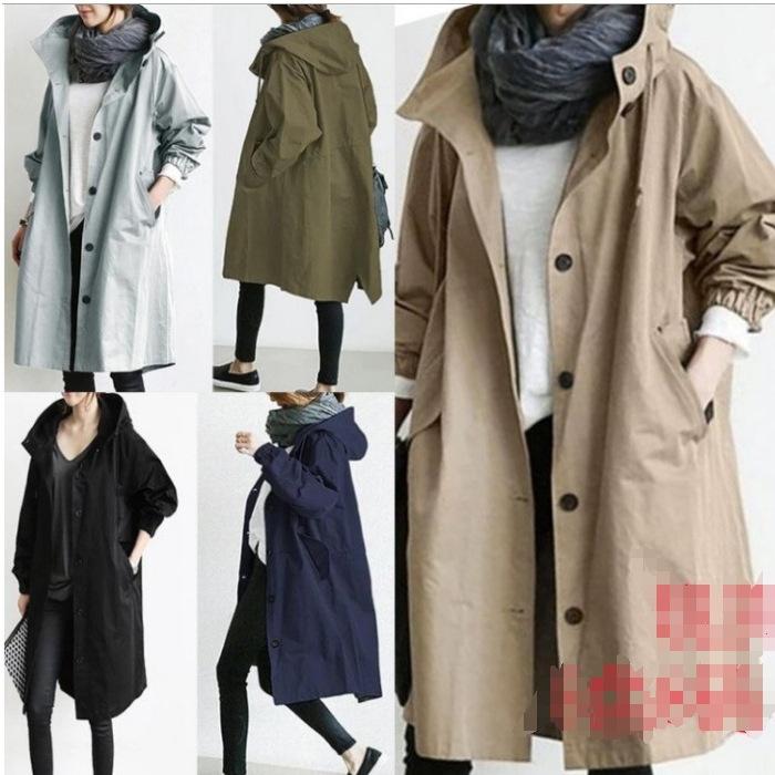 Autumn Casual Style Windbreaker Women s Mid-length and Small Commuter Temperament Waist Slimming Long-sleeved Coat XS чорний
Autumn Casual Style Windbreaker Women s Mid-length and Small Commuter Temperament Waist Slimming Long-sleeved Coat XS чорний