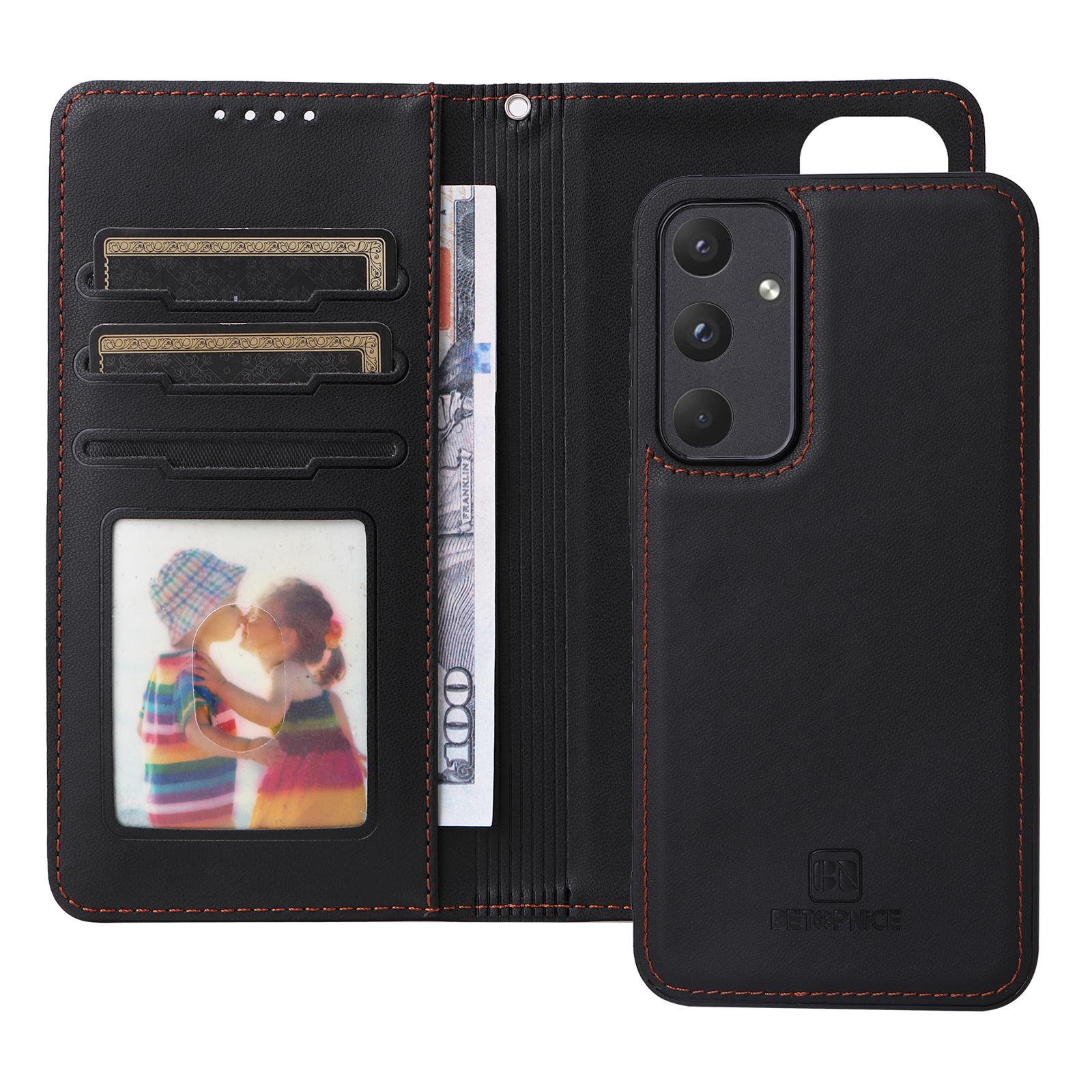 For Samsung Galaxy A55 5G Magnetic Case BETOPNICE Detachable PU Leather Phone Cover with Strap Black
For Samsung Galaxy A55 5G Magnetic Case BETOPNICE Detachable PU Leather Phone Cover with Strap Black