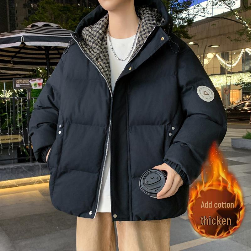 Winter Youth Fashion Cotton Jacket - Trendy, Warm, and Handsome Outerwear for Junior High and High School Boys 4XL for 170-190 lbs
Winter Youth Fashion Cotton Jacket - Trendy, Warm, and Handsome Outerwear for Junior High and High School Boys 4XL for 170-190 lbs