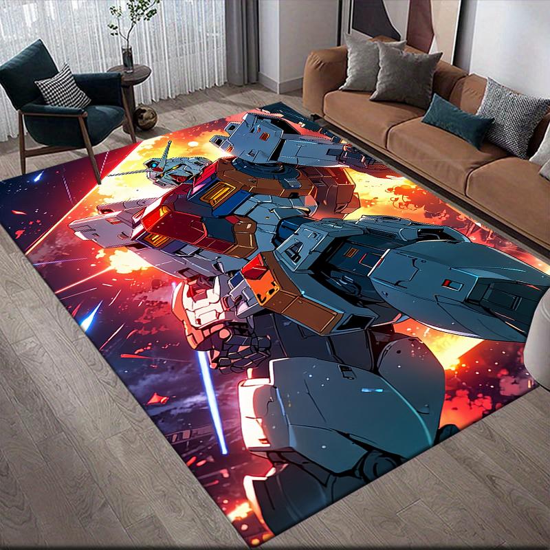 Mobile Suit Gundam Anime Poster Square Area Rug, Non-Slip Floor Mat for Bedroom, Perfect Gift for Gundam Fans.chl 60x90cm
Mobile Suit Gundam Anime Poster Square Area Rug, Non-Slip Floor Mat for Bedroom, Perfect Gift for Gundam Fans.chl 60x90cm