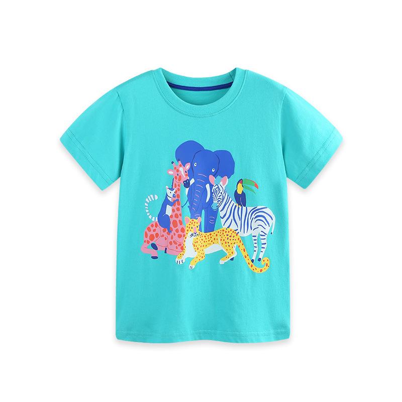 Summer 26 Boys Luminous Print Round Neck T-Shirt - European & American Style Short Sleeve Top 3Y (100 cm)
Summer 26 Boys Luminous Print Round Neck T-Shirt - European & American Style Short Sleeve Top 3Y (100 cm)