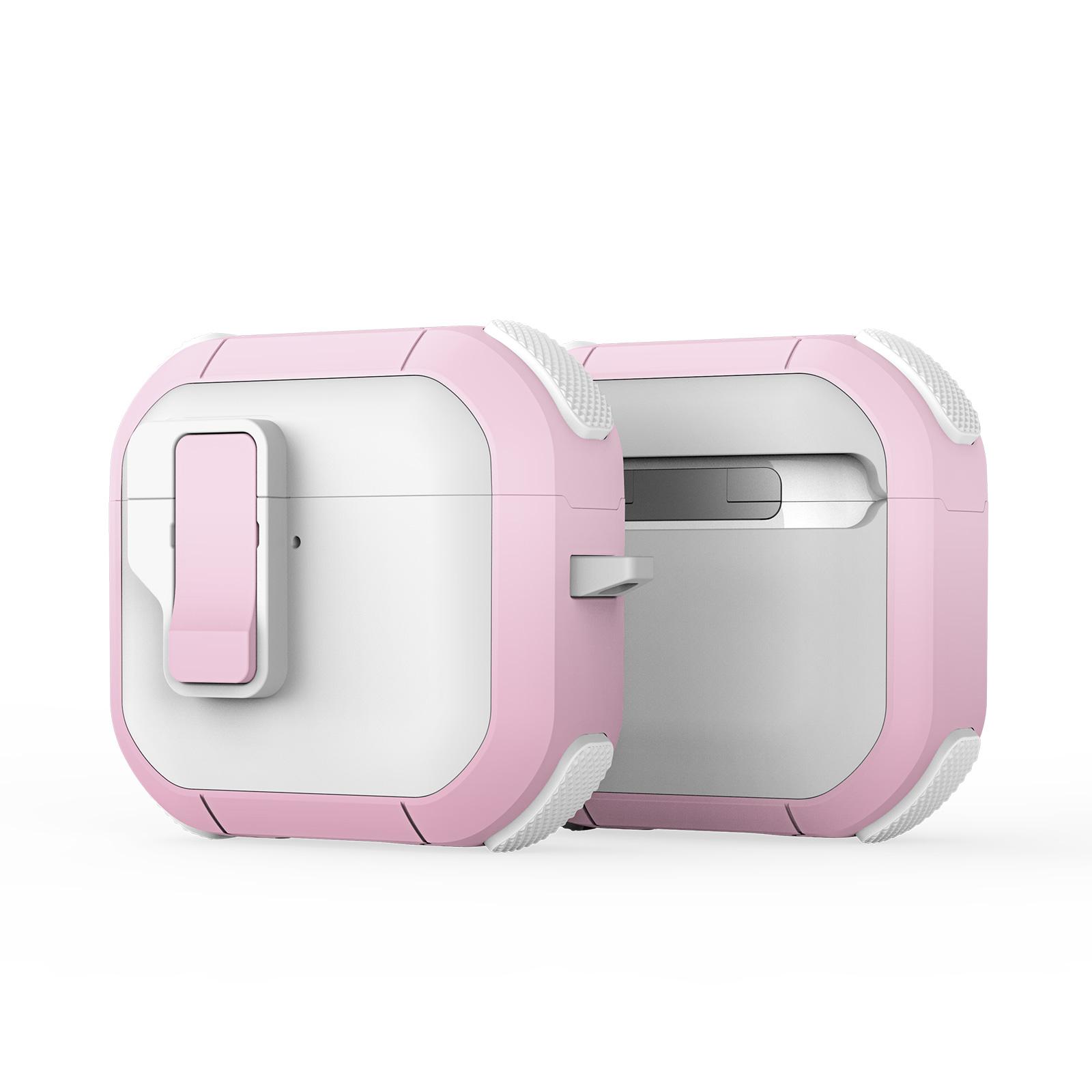 Для навушників AirPods 4 Чохол DUX DUCIS Серія PECP PC+TPU Bluetooth-сумісний Чохол для навушників з гачком White Pink
Для навушників AirPods 4 Чохол DUX DUCIS Серія PECP PC+TPU Bluetooth-сумісний Чохол для навушників з гачком White Pink