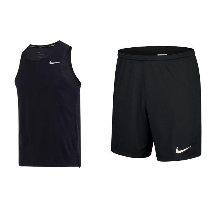 Nike Однотонный свитер с круглым вырезом, коротким рукавом, фирменным логотипом, завязкой, средней талией, шорты, повседневный спортивный комплект, мужские комплекты, черный цвет DV9322-010+BV6856-010 M
Nike Однотонный свитер с круглым вырезом, коротким рукавом, фирменным логотипом, завязкой, средней талией, шорты, повседневный спортивный комплект, мужские комплекты, черный цвет DV9322-010+BV6856-010 M