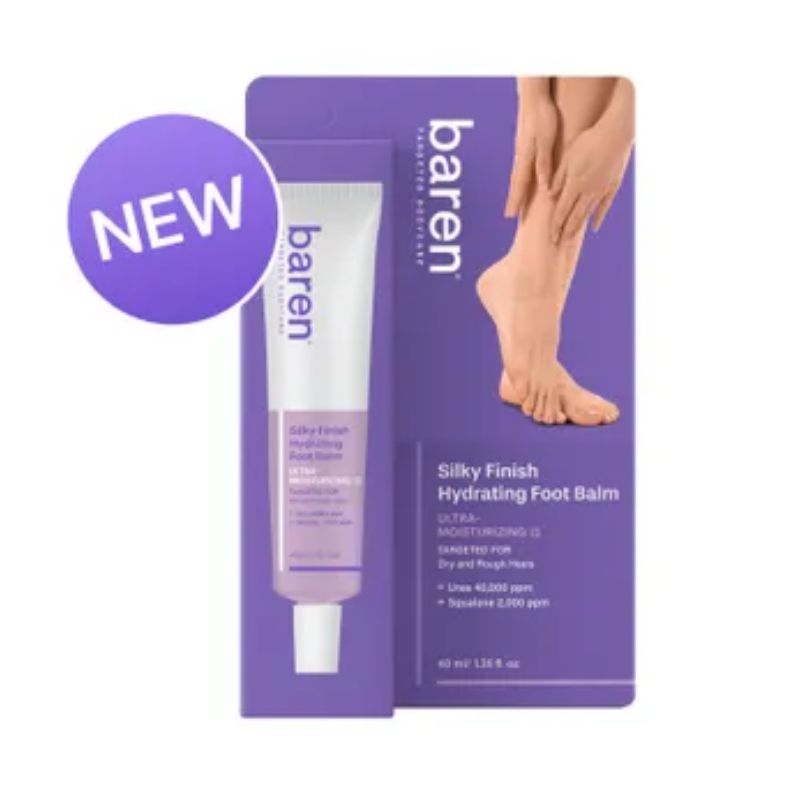 baren Silky Finish Hydrating Foot Balm 40ml
baren Silky Finish Hydrating Foot Balm 40ml