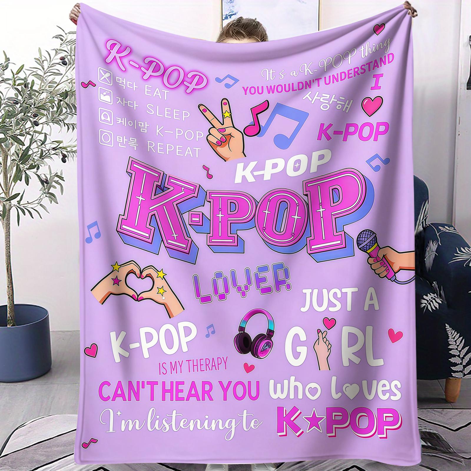 Trendy Lightweight KPop Devil Hunter Blanket With Small Cover All Purpose For Bedrooms Sofas Cars Offices Napping All Seasons 70x100cm
Trendy Lightweight KPop Devil Hunter Blanket With Small Cover All Purpose For Bedrooms Sofas Cars Offices Napping All Seasons 70x100cm