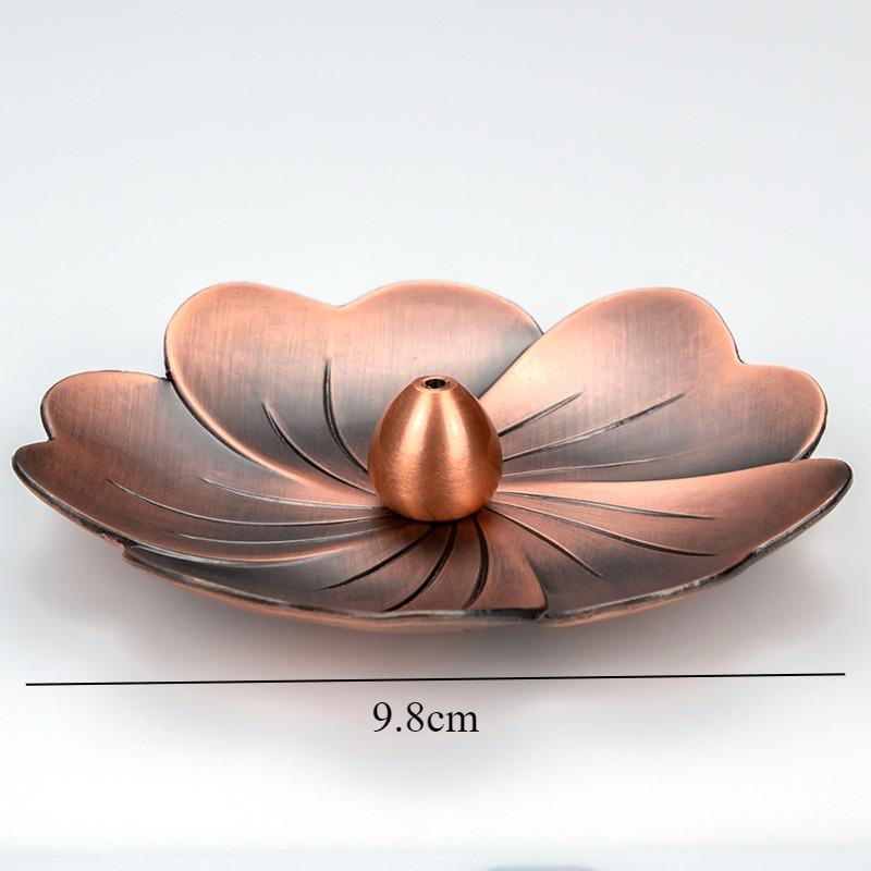 1pc Alloy Cherry Blossom Incense Holder Indoor Household Pan Incense Holder Stove Alloy Incense Holder мідний
1pc Alloy Cherry Blossom Incense Holder Indoor Household Pan Incense Holder Stove Alloy Incense Holder мідний