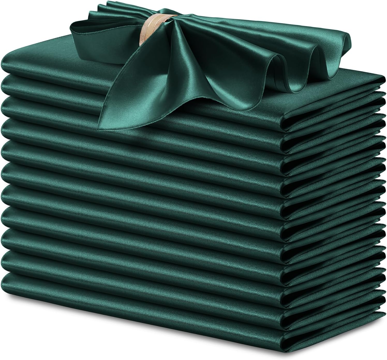 12 Pcs Satin Napkins 30x30cm, Square Smooth Dinner Napkins Silky Satin Cloth Napkins for Wedding Banquet Party Christmas Decor
12 Pcs Satin Napkins 30x30cm, Square Smooth Dinner Napkins Silky Satin Cloth Napkins for Wedding Banquet Party Christmas Decor