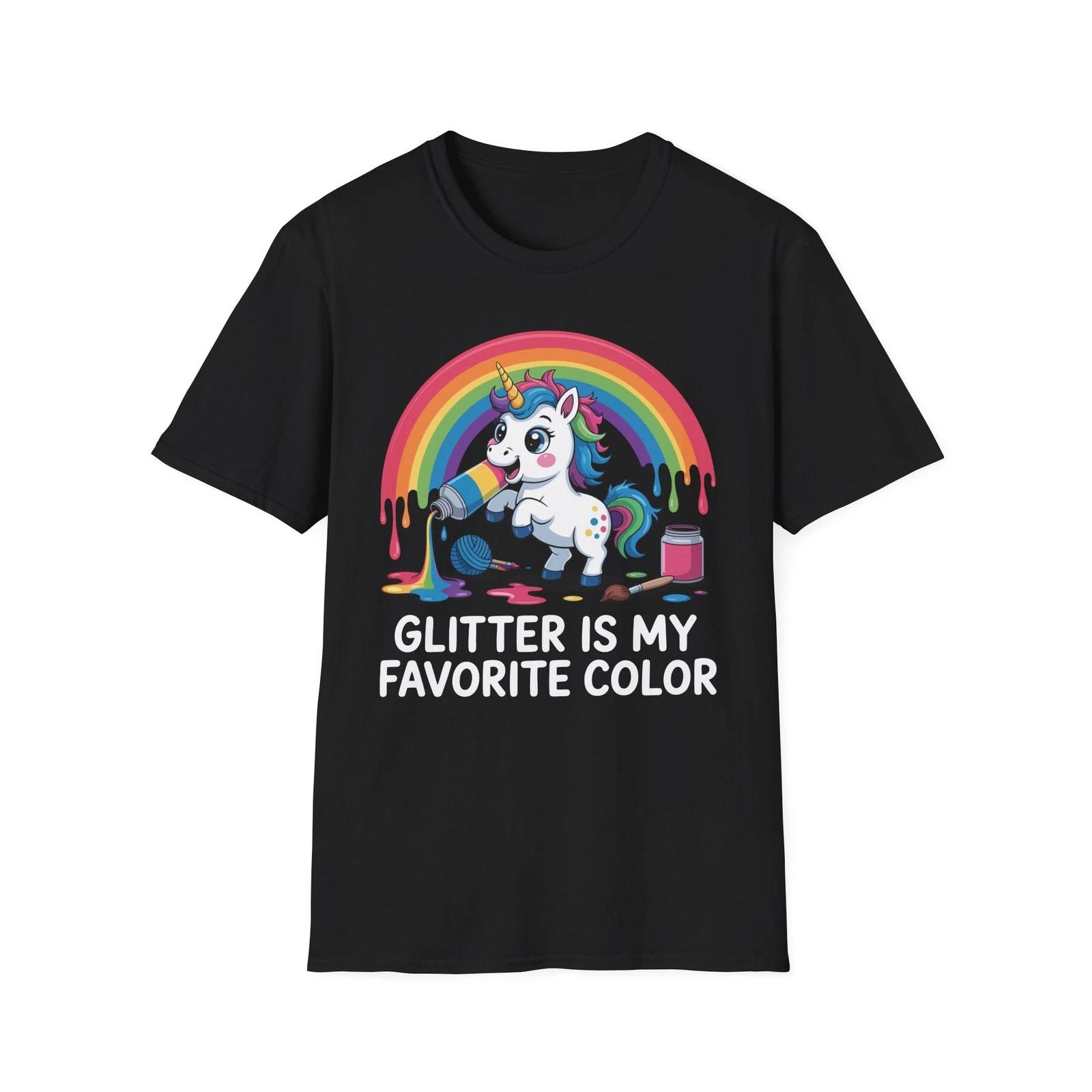 Glitter Is My Favorite Color Funny Cute Unicorn Rainbow Paint T Shirt Gift 3XL
Glitter Is My Favorite Color Funny Cute Unicorn Rainbow Paint T Shirt Gift 3XL