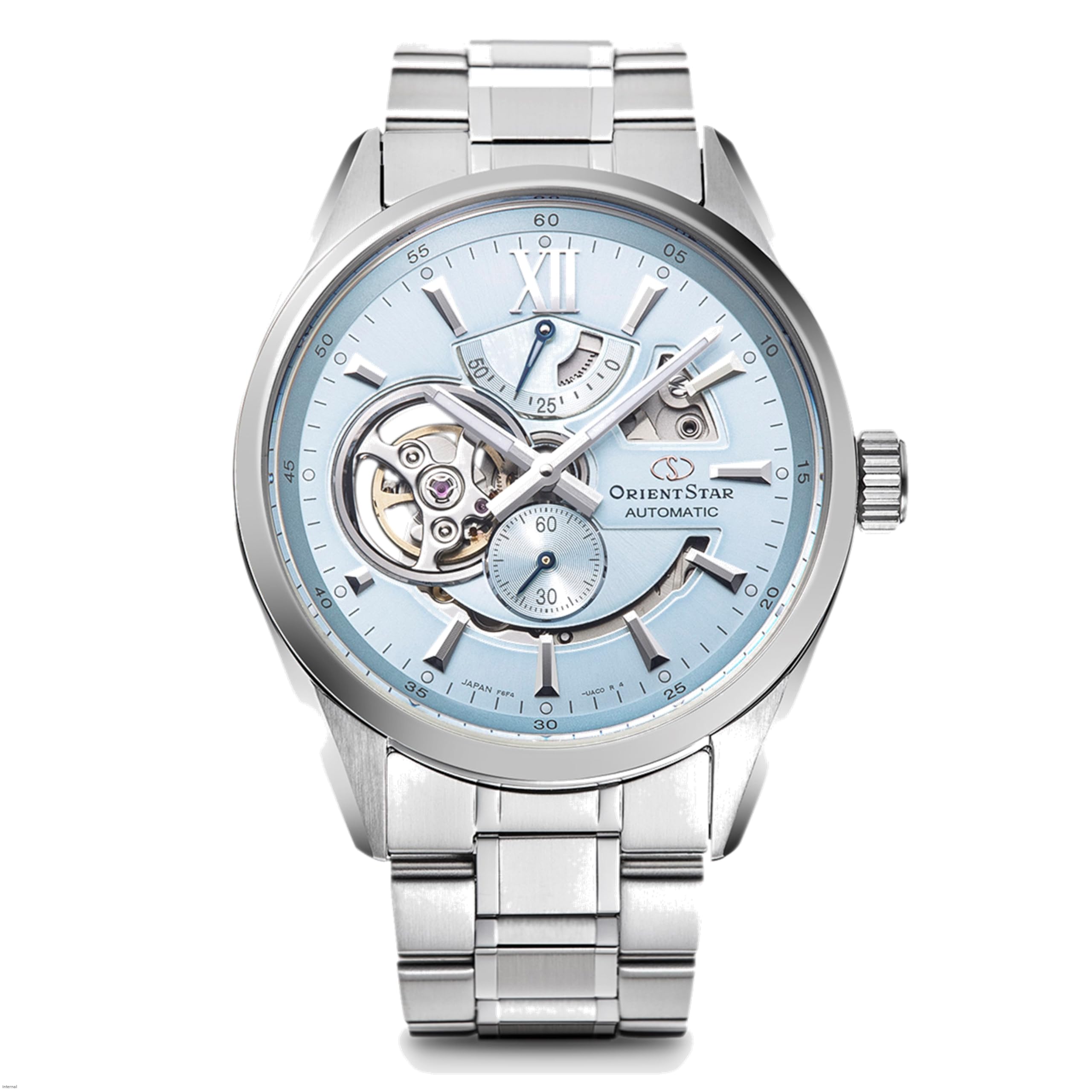Автоматичний годинник ORIENT STAR Modern Skeleton Mechanical Limited to 350 Домашнє виробництво в Японії 2 роки місцевої гарантії Open Heart Sky Blue [Orient небо синє кольору
Автоматичний годинник ORIENT STAR Modern Skeleton Mechanical Limited to 350 Домашнє виробництво в Японії 2 роки місцевої гарантії Open Heart Sky Blue [Orient небо синє кольору